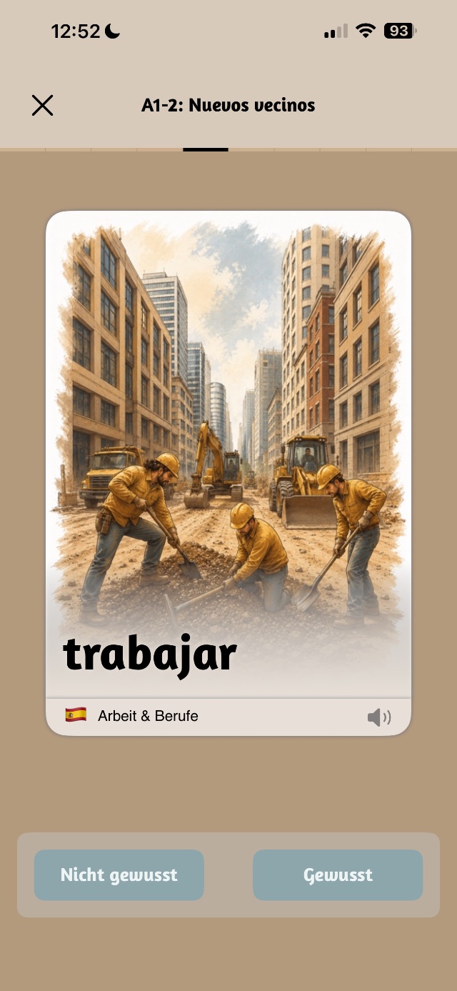 Flashcard el amigo