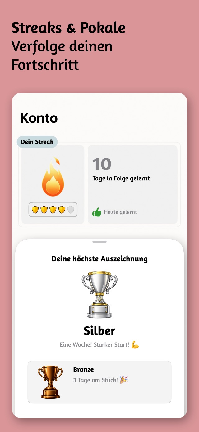Streak and awards