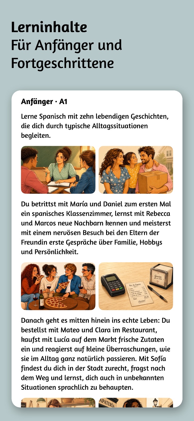 Description of the learning packs